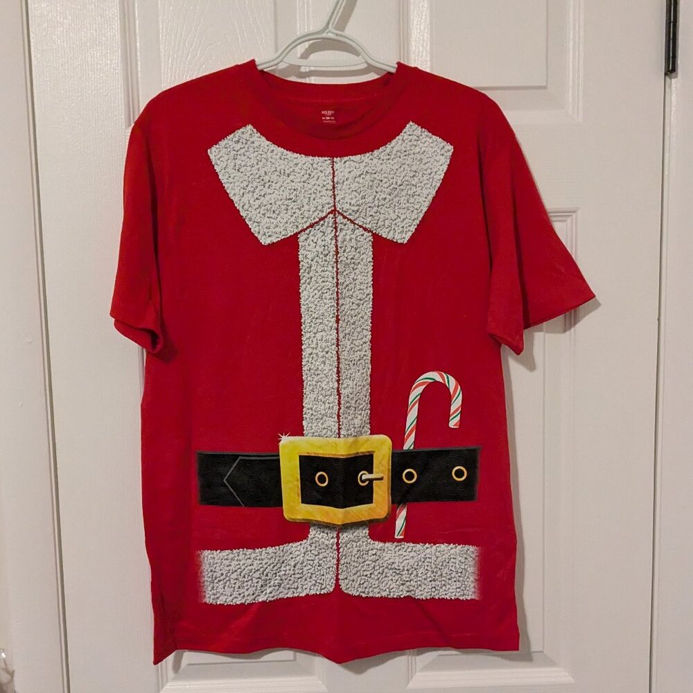 Holiday Time Santa Suit tee size Medium (38-40)